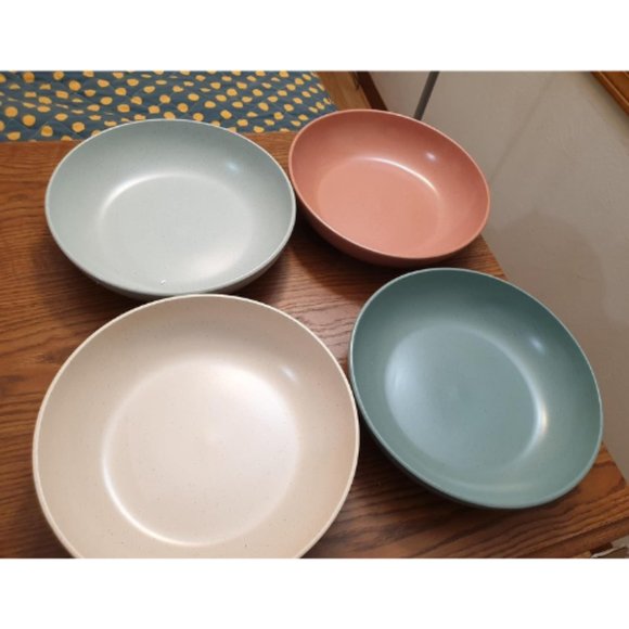 Set of 4 Microwave Oven Dishwasher Safe Bowls for Kitchen - Picture 2 of 5